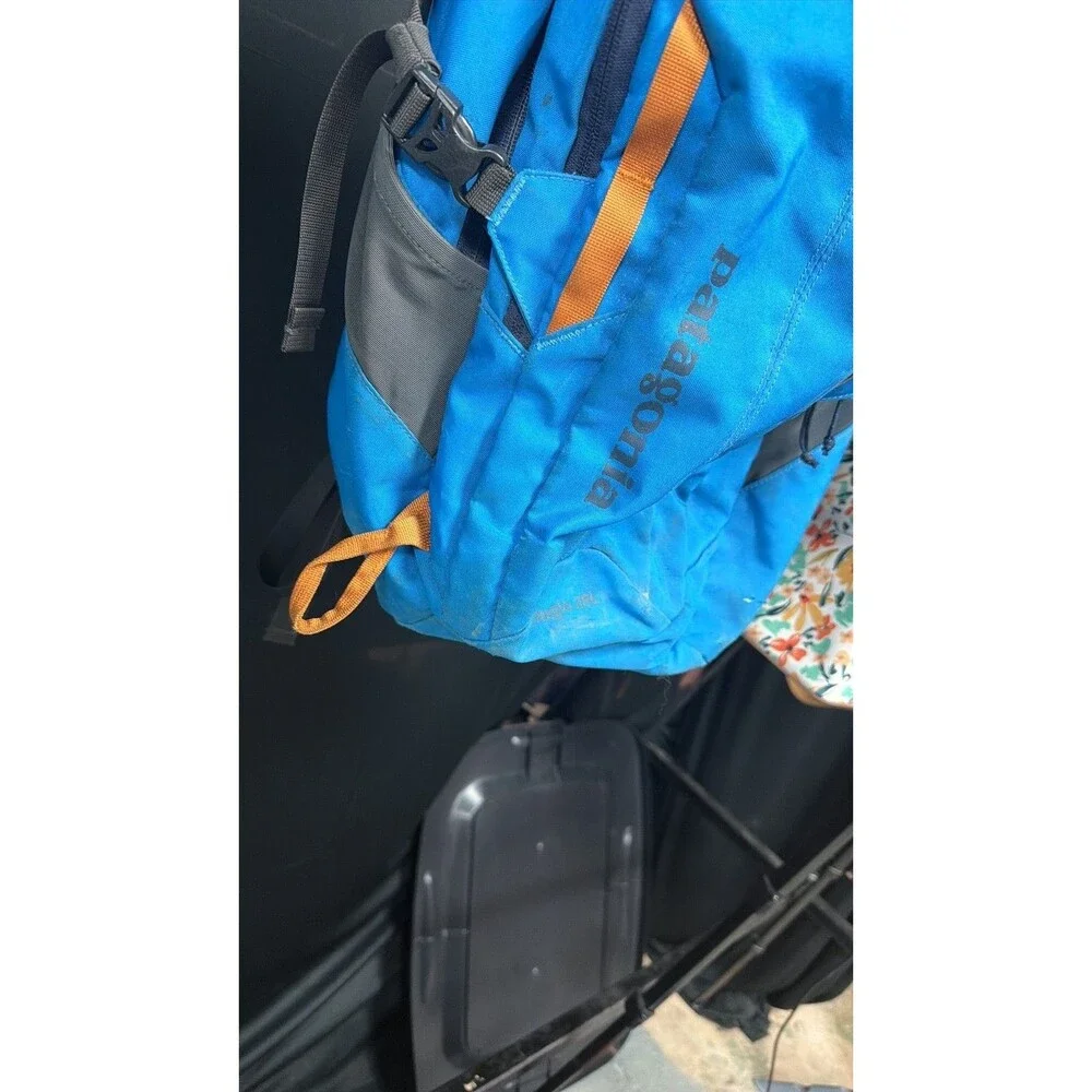 Patagonia Refugio 28L Backpack Blue and Orange Outdoor Daypack